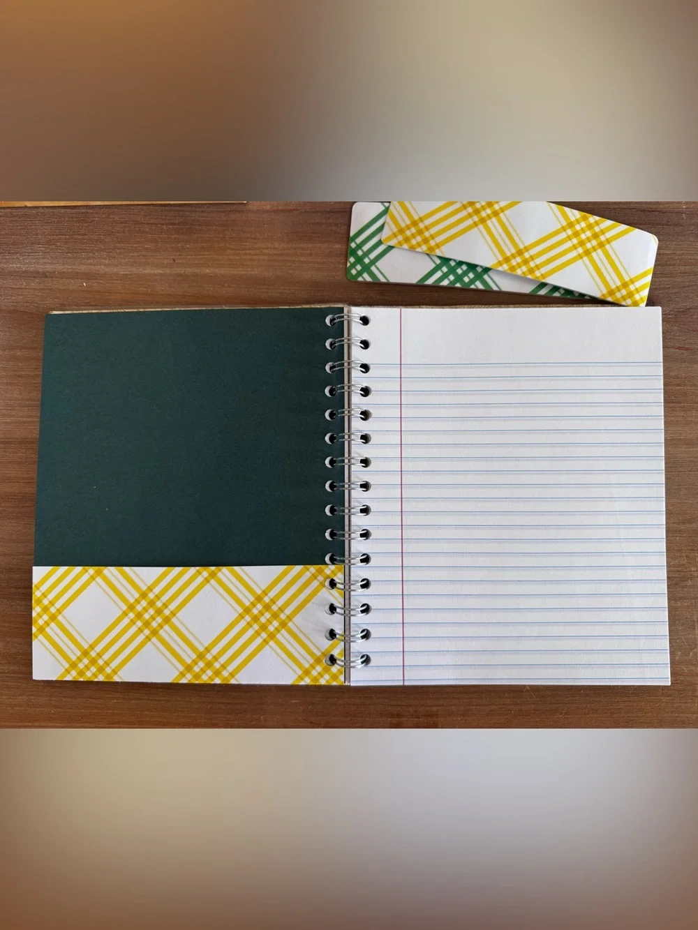 Jack and the Beanstalk Spiral Notebook - upcycled little golden book